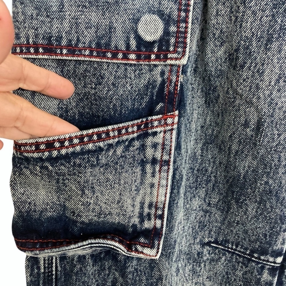 MNML Cargo Jeans 29 Blue - Picture 9 of 16